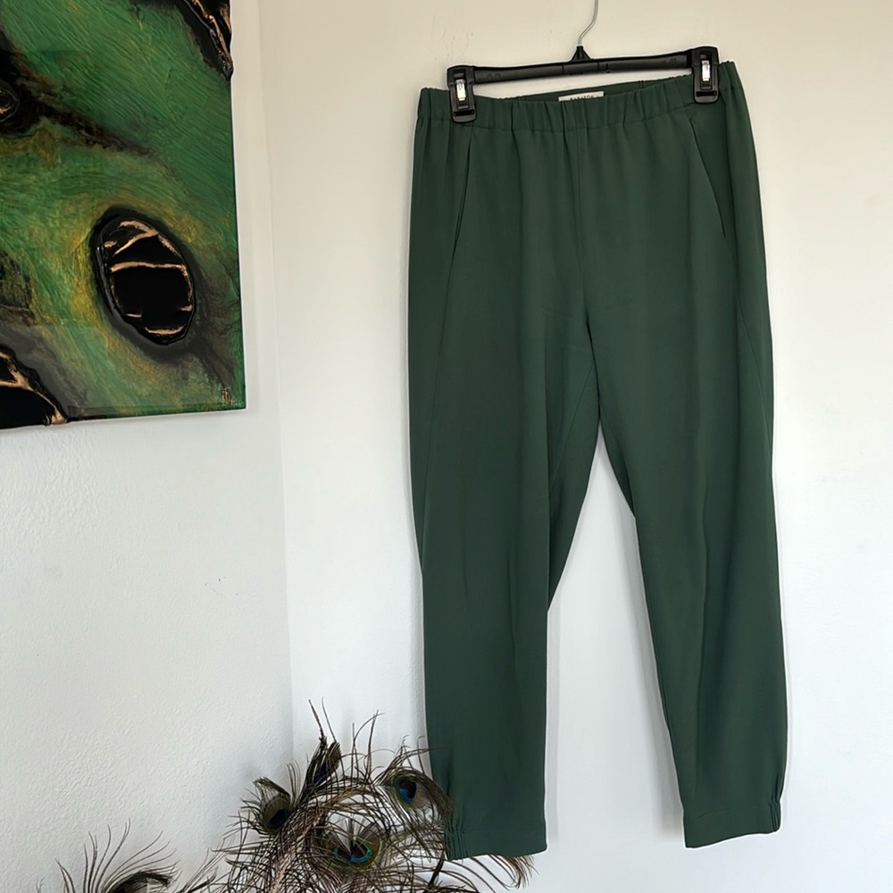 Aritzia’s Babaton green pants - size small